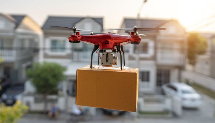 Drones in commercial applications