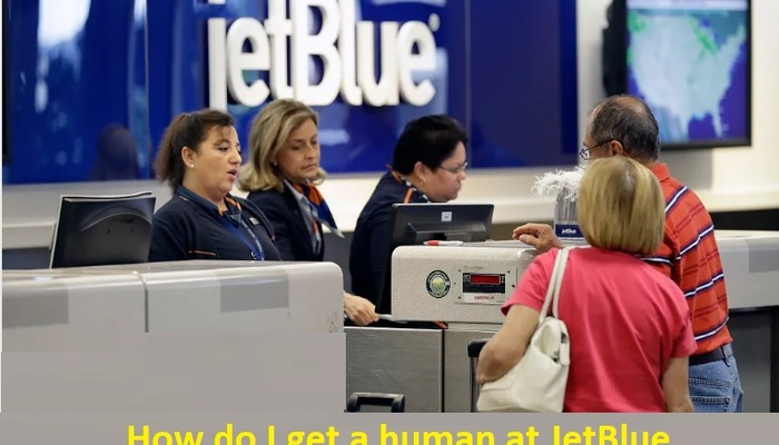 How do i get a human at jetblue